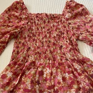 Nanette Lepore Smocked Top